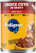 Pedigree, Choice Cuts in Gravy with Beef Dog Food, 13.2 oz. Can