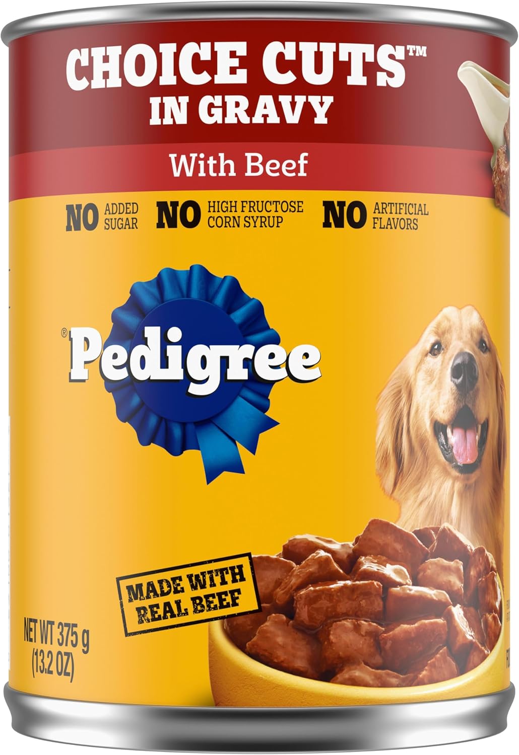 Pedigree, Choice Cuts in Gravy with Beef Dog Food, 13.2 oz. Can