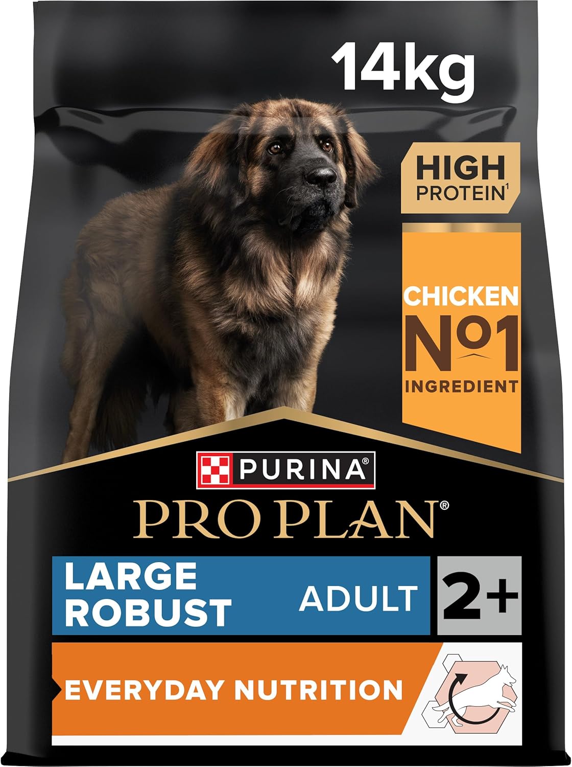 PRO PLAN Large Robust Adult Everyday Nutrition Chicken Dry Dog Food 14kg